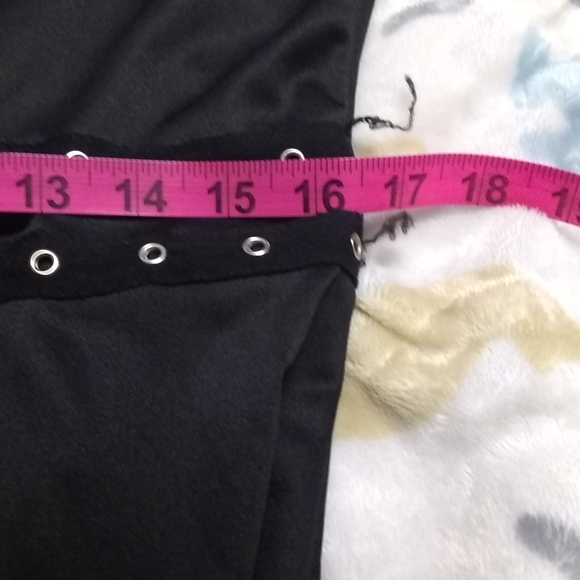 Black Gothic Mini Dress - Picture 5 of 9